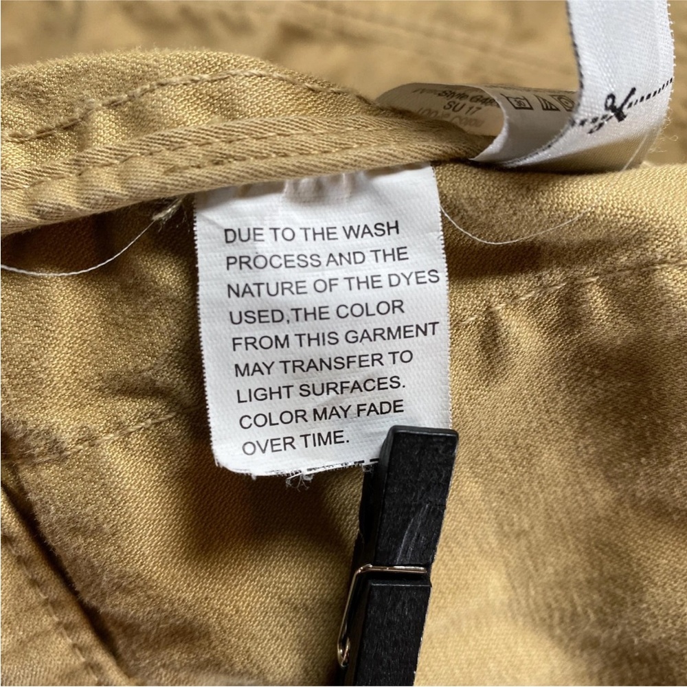 Madewell Jacket Womens Large Tan Cotton Utility Field Casual Pockets Style G4853 - Picture 11 of 12